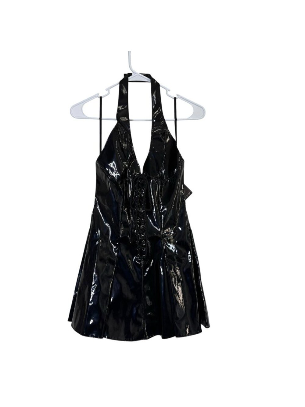 Allure Lingerie Corset Mini Halter Dress